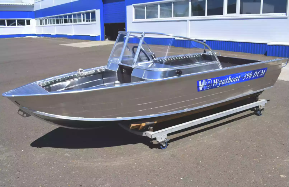 Алюминиевая лодка Wyatboat-390 DCM в Кирове