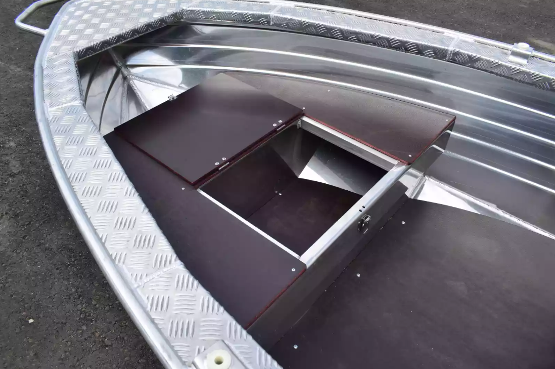 Алюминиевая лодка Wyatboat-390Р Увеличенный борт в Кирове