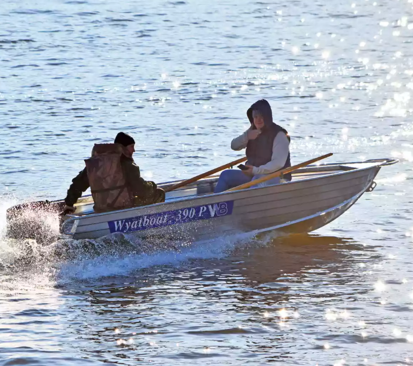 Алюминиевая лодка Wyatboat-390 P в Кирове