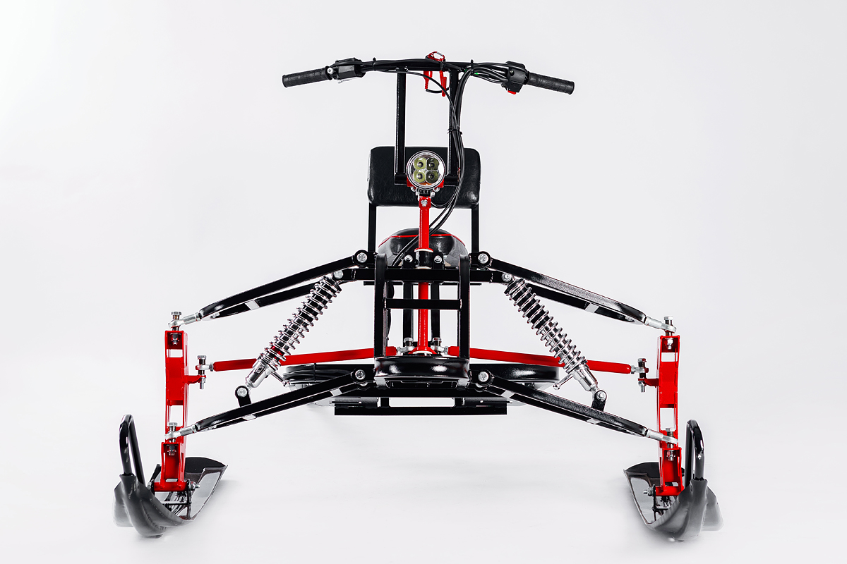 Лыжный модуль IKUDZO TERRAIN с подогревом ручек металлические лыжи в Кирове