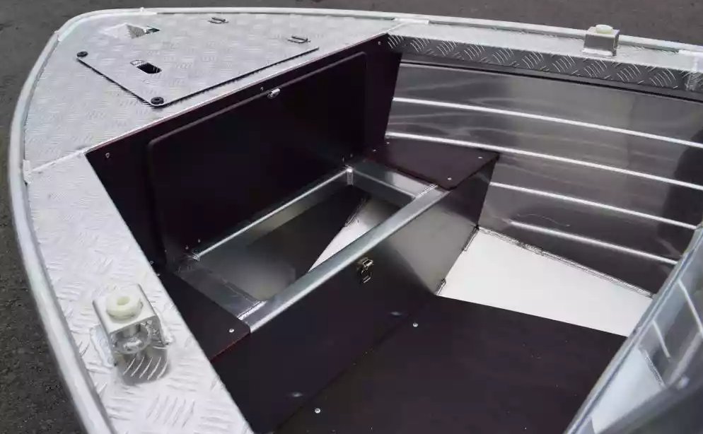 Алюминиевая лодка Wyatboat-390 DCM Увеличенный борт в Кирове
