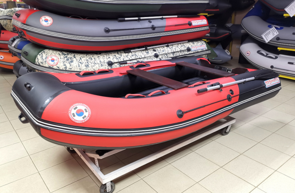 КОМПЛЕКТ Лодка MISHIMO PRO 350 + ЛОДОЧНЫЙ МОТОР MARLIN MP 9.9 (20) AMHS PRO в Кирове