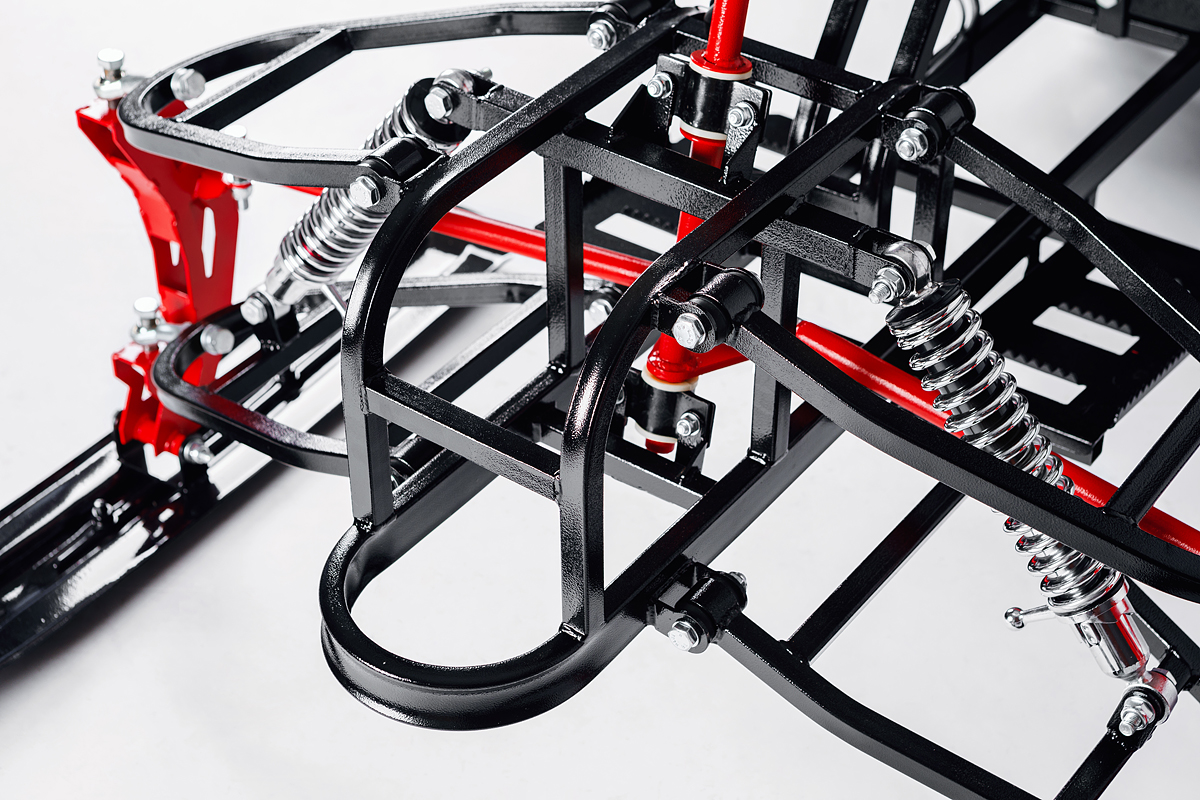 Лыжный модуль IKUDZO TERRAIN с подогревом ручек металлические лыжи в Кирове