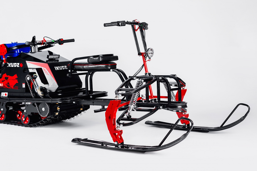 Лыжный модуль IKUDZO TERRAIN с подогревом ручек пластиковые лыжи в Кирове