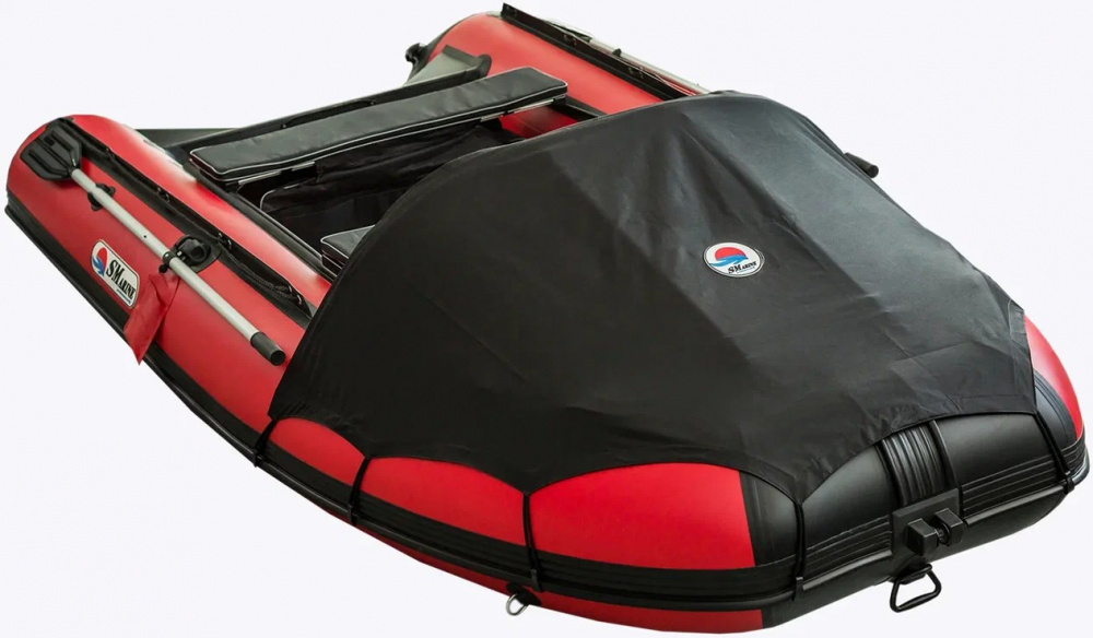 КОМПЛЕКТ НОСОВОГО ТЕНТА К ЛОДКЕ SMARINE AIR MAX 380 ЧЕРНЫЙ в Кирове