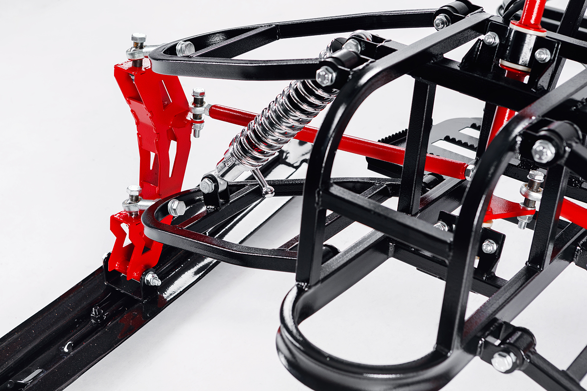 Лыжный модуль IKUDZO TERRAIN с подогревом ручек металлические лыжи в Кирове