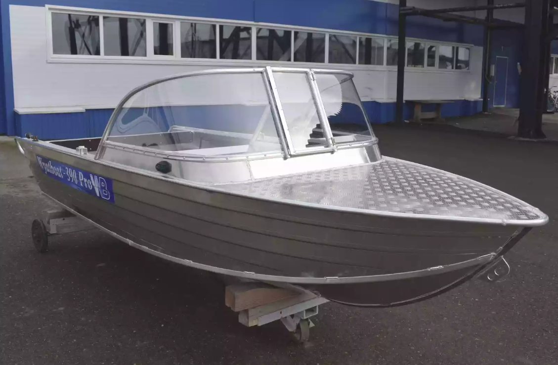Алюминиевая лодка Wyatboat-390 Pro в Кирове