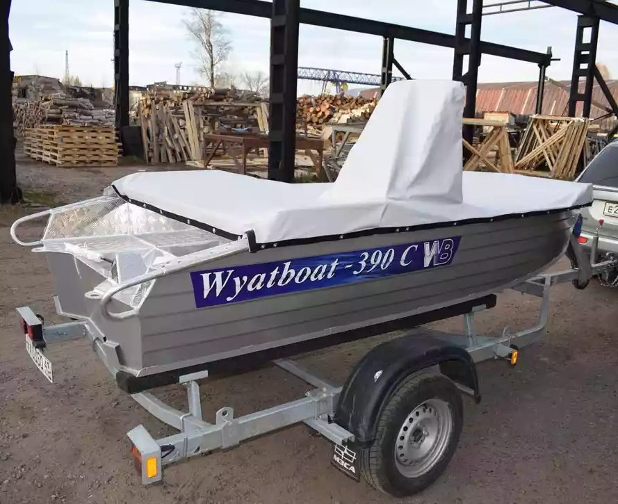 Алюминиевая лодка Wyatboat-390 C в Кирове