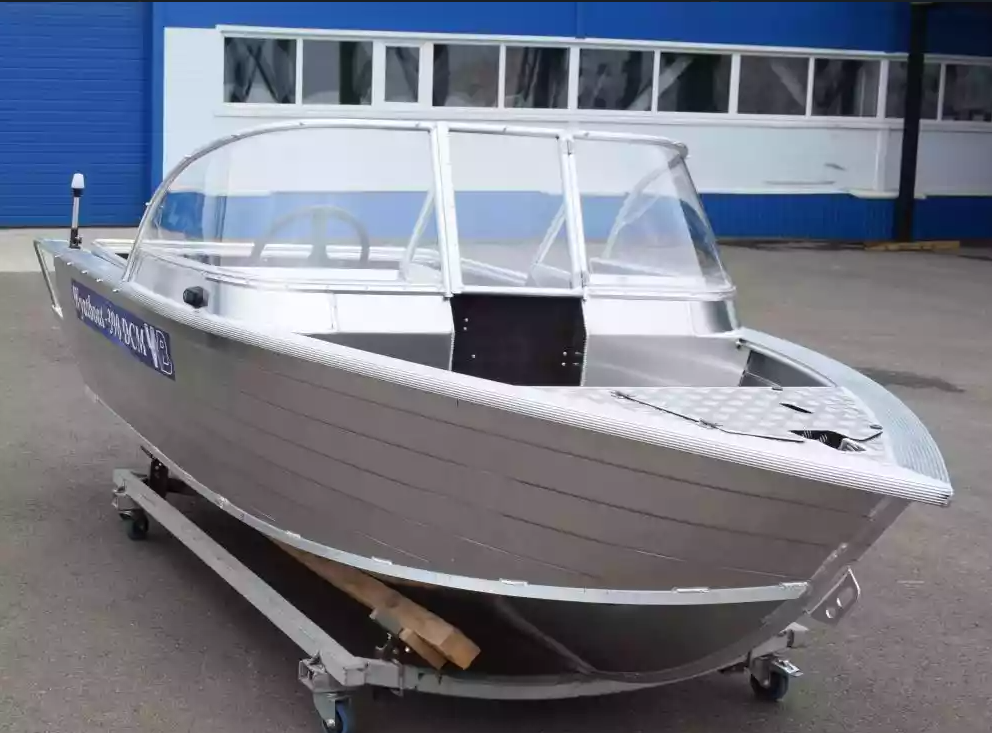 Алюминиевая лодка Wyatboat-390 DCM Увеличенный борт в Кирове