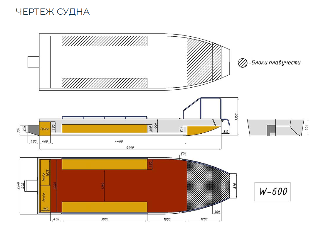 Алюминиевая лодка Wyatboat-600 в Кирове
