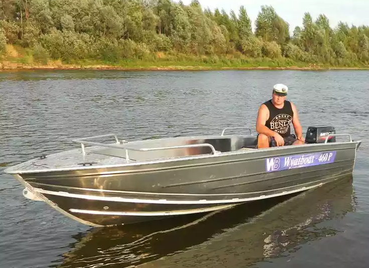 Алюминиевая лодка Wyatboat-460 P в Кирове