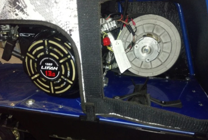 Мотобуксировщик ЮКОН 500 МИНИ 15 л.с. в Кирове