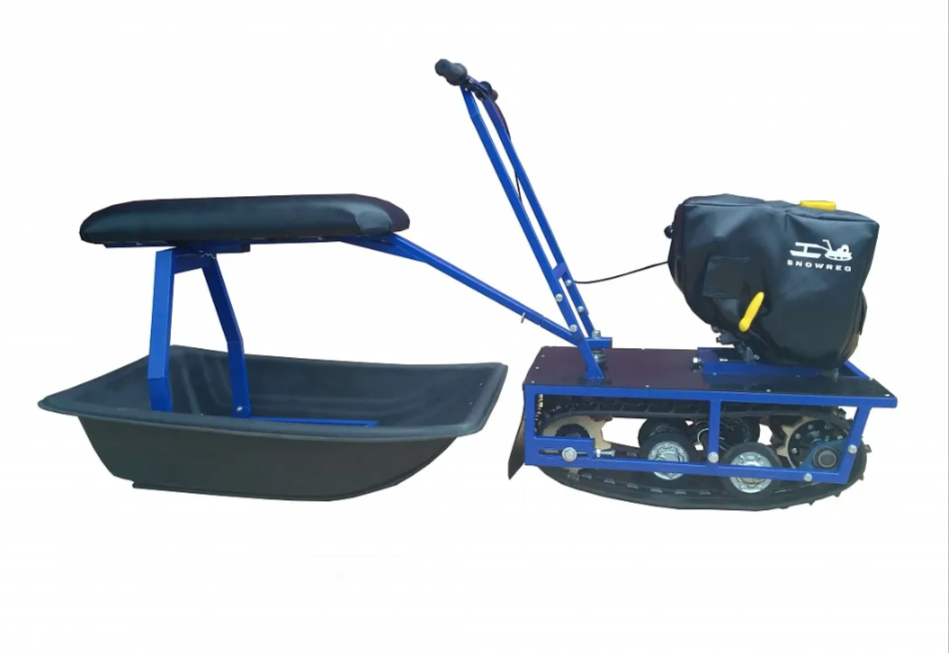 Мини-мотобуксировщик Альбатрос-М с фарой в Кирове