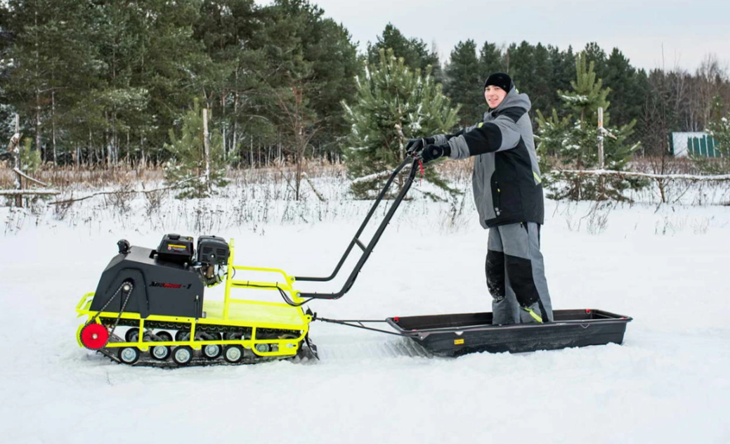 Мотобуксировщик Бурлак ХОЗЯИН-1 (капот металл) в Кирове