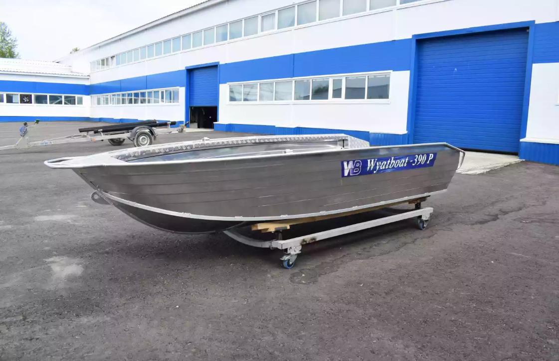 Алюминиевая лодка Wyatboat-390Р Увеличенный борт в Кирове
