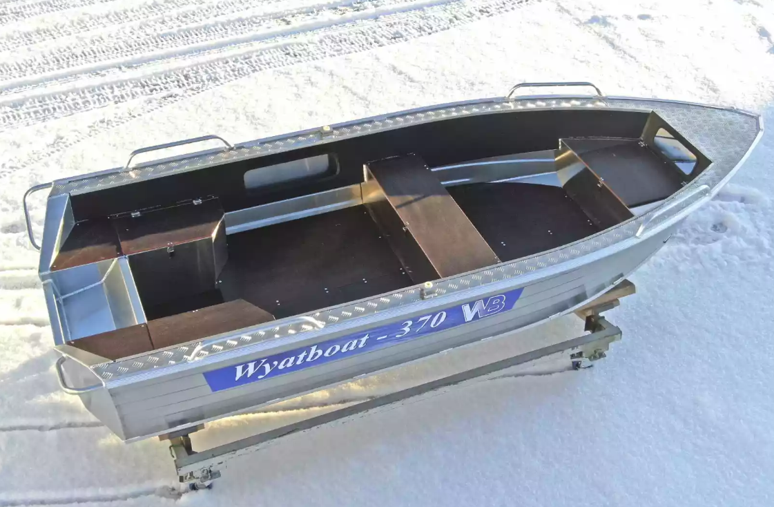 Алюминиевая лодка Wyatboat-370 в Кирове