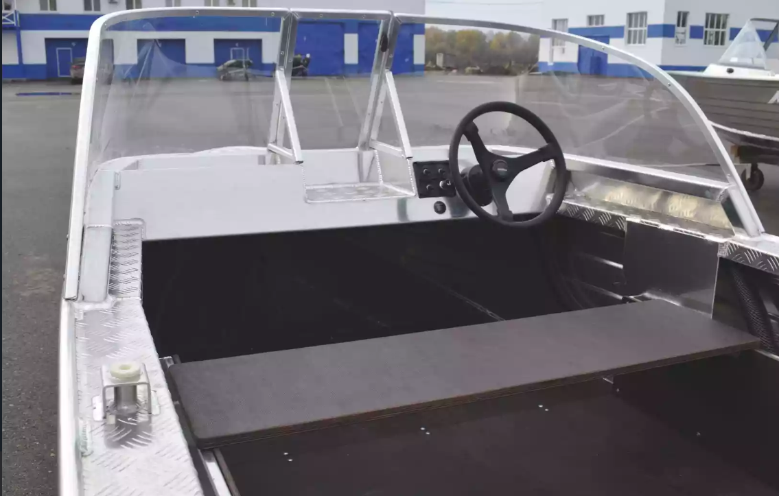 Алюминиевая лодка Wyatboat-390 Pro в Кирове