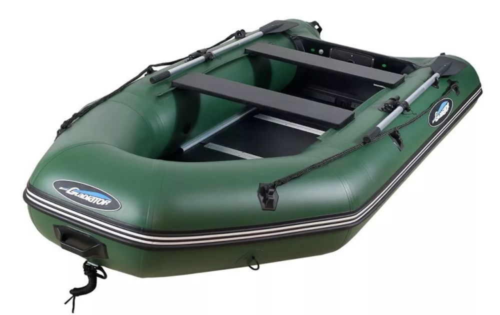 МОТОРНО-ГРЕБНАЯ ЛОДКА ПВХ GLADIATOR A 320 ТК С ФАНЕРНЫМ ПОЛОМ в Кирове