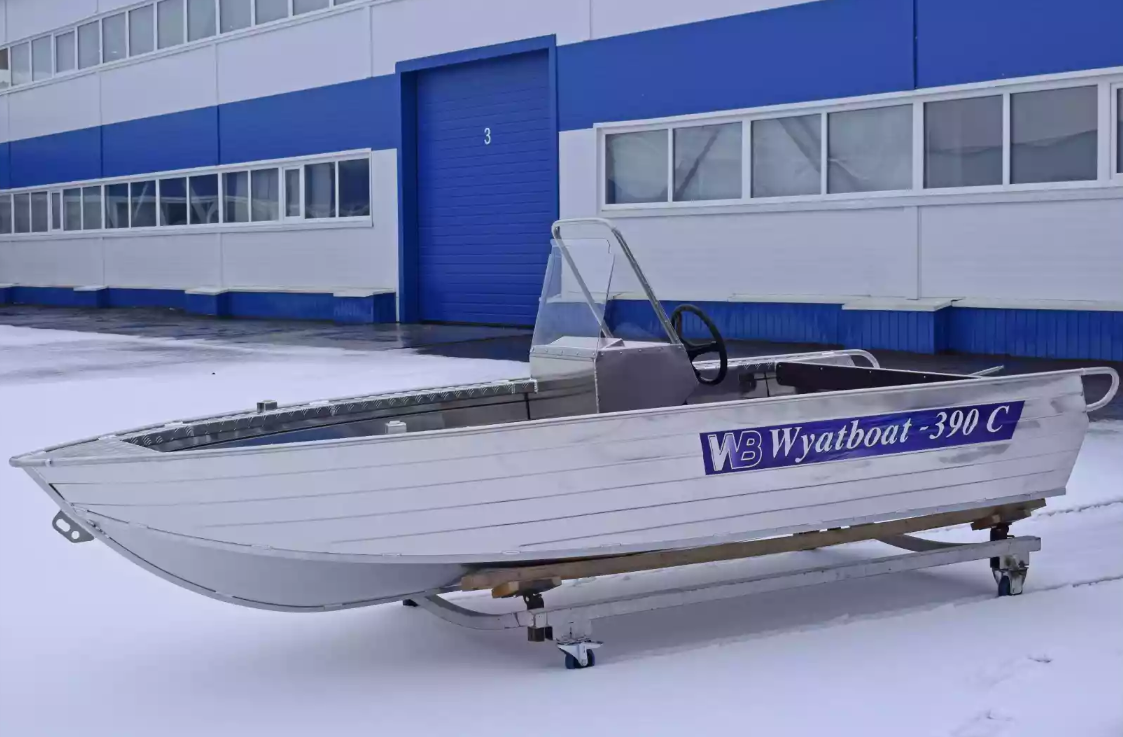 Алюминиевая лодка Wyatboat-390 C в Кирове