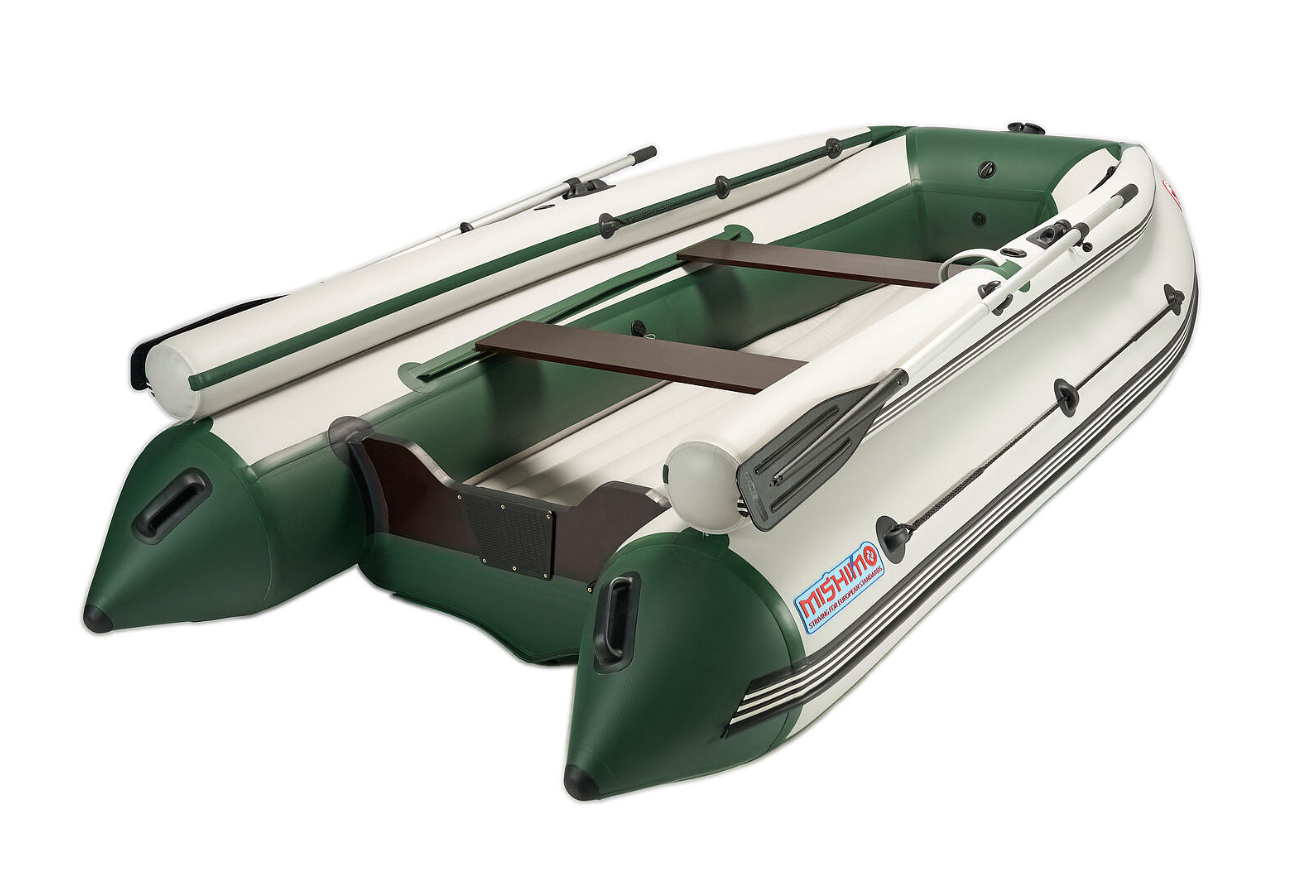 КОМПЛЕКТ ЛОДКА MISHIMO FAMILY LITE 370 + МОТОР MARLIN MP 9.9 AMHS PROLINE FORCE в Кирове