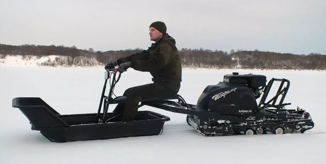 Мотобуксировщик Тофалар 500 с модулем Толкач в Кирове