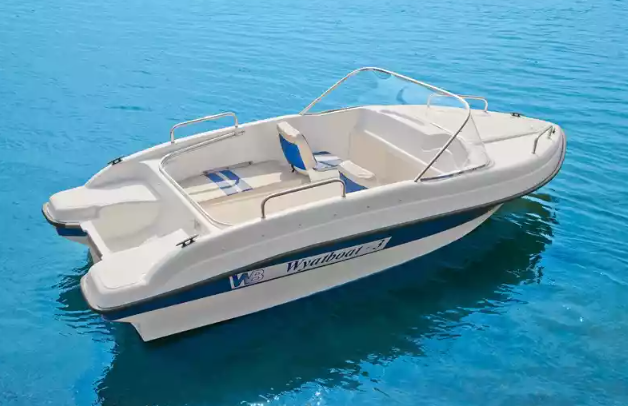 Стеклопластиковый катер Wyatboat-3 (c рундуками) в Кирове Стеклопластиковый катер Wyatboat-3 (c рундуками) в Кирове