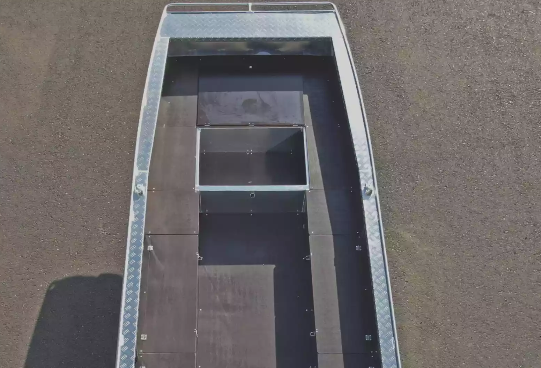 Алюминиевая лодка Wyatboat-490 Jonboat в Кирове