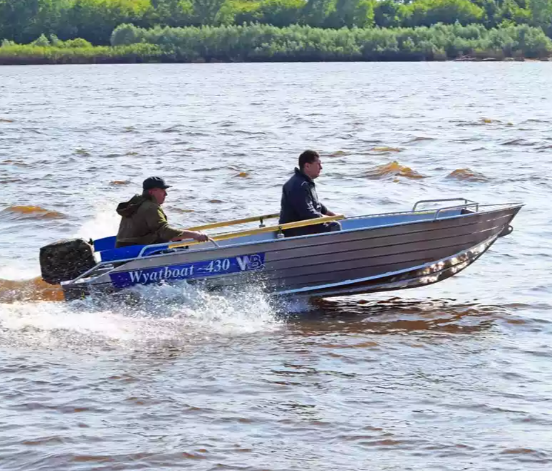 Алюминиевая лодка  Wyatboat-430М в Кирове