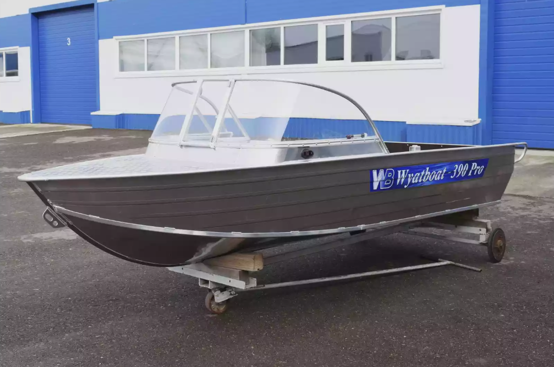 Алюминиевая лодка Wyatboat-390 Pro в Кирове