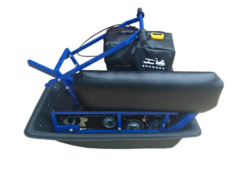 Мини-мотобуксировщик Альбатрос-М с фарой в Кирове