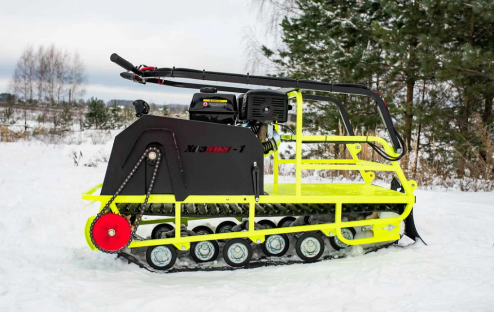 Мотобуксировщик Бурлак ХОЗЯИН-1 (капот металл) в Кирове