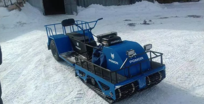 Мотобуксировщик POMOR X-2 K20 в Кирове