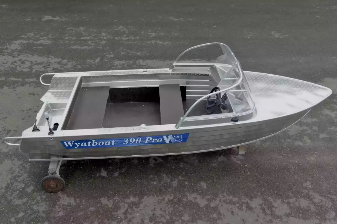Алюминиевая лодка Wyatboat-390 Pro в Кирове