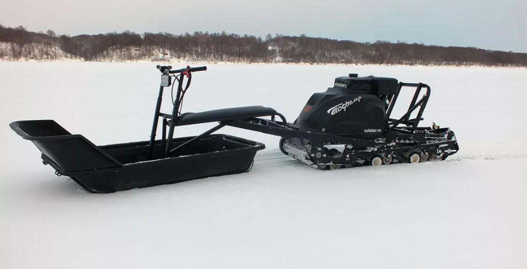 Мотобуксировщик Тофалар 500 с модулем Толкач в Кирове