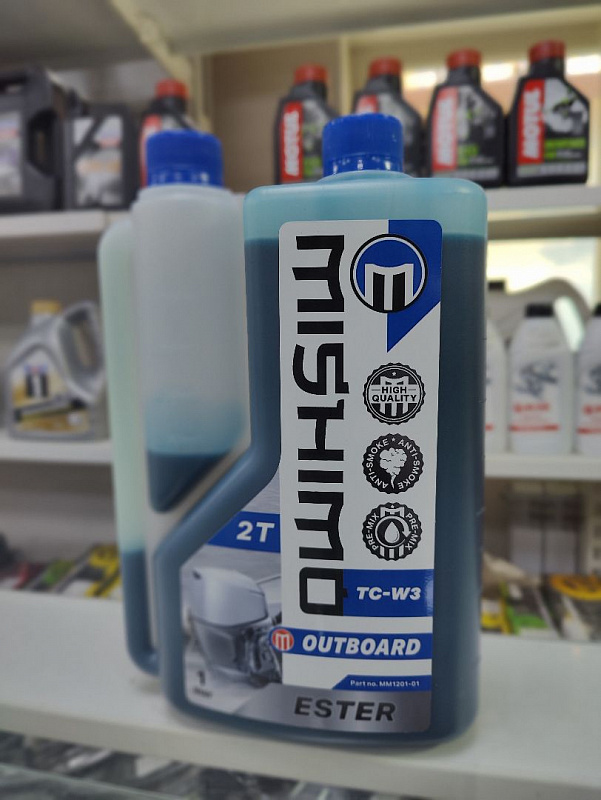 Масло MISHIMO 2T OUTBOARD (ESTER) полусинтетика 1 л в Кирове Масло MISHIMO 2T OUTBOARD (ESTER) полусинтетика 1 л в Кирове