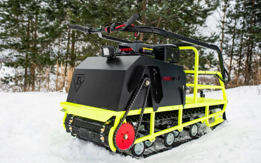 Мотобуксировщик Бурлак ХОЗЯИН-1 (капот металл) в Кирове