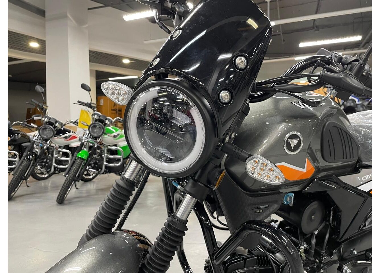 Мопед VMC NOVA 49сс (125сс) Led Full, дисковый тормоз, RKB RATO с баланс. валом, сигнализация в Кирове