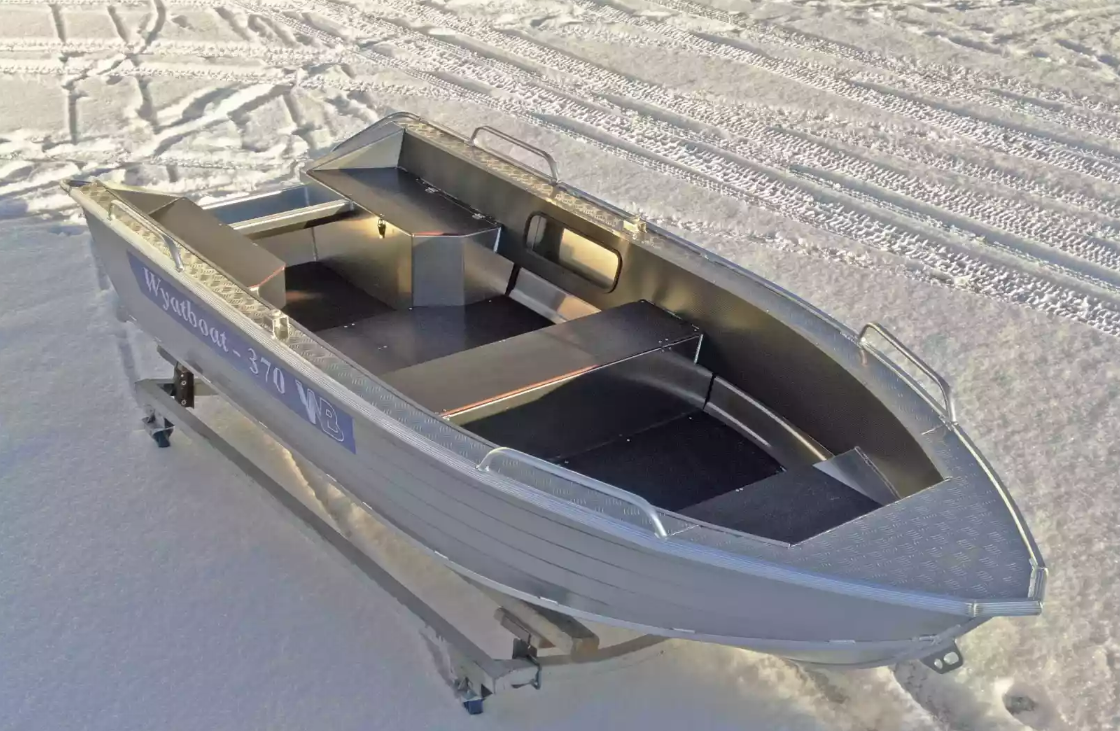 Алюминиевая лодка Wyatboat-370 в Кирове