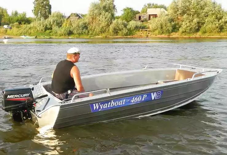 Алюминиевая лодка Wyatboat-460 P в Кирове