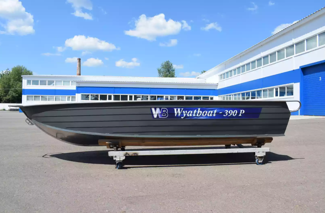 Алюминиевая лодка Wyatboat-390Р Fish в Кирове