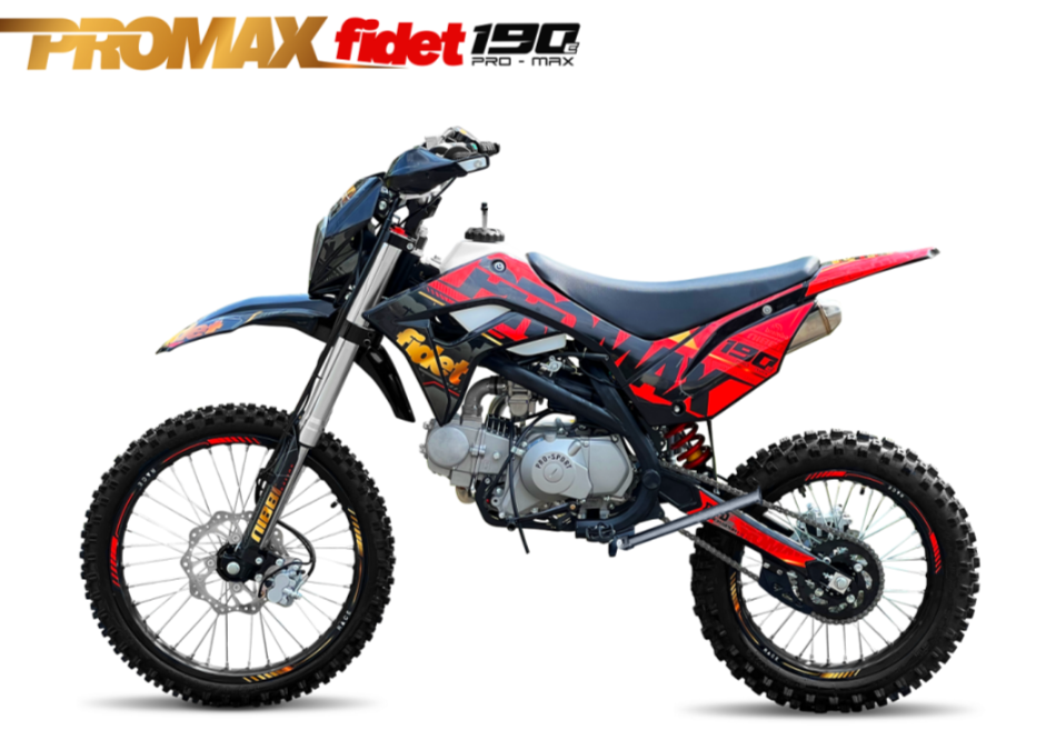 Мотоцикл (питбайк) PROMAX FIDET (ФАЙДЕТ) 190E MAX PRO LUX 19/16 в Кирове