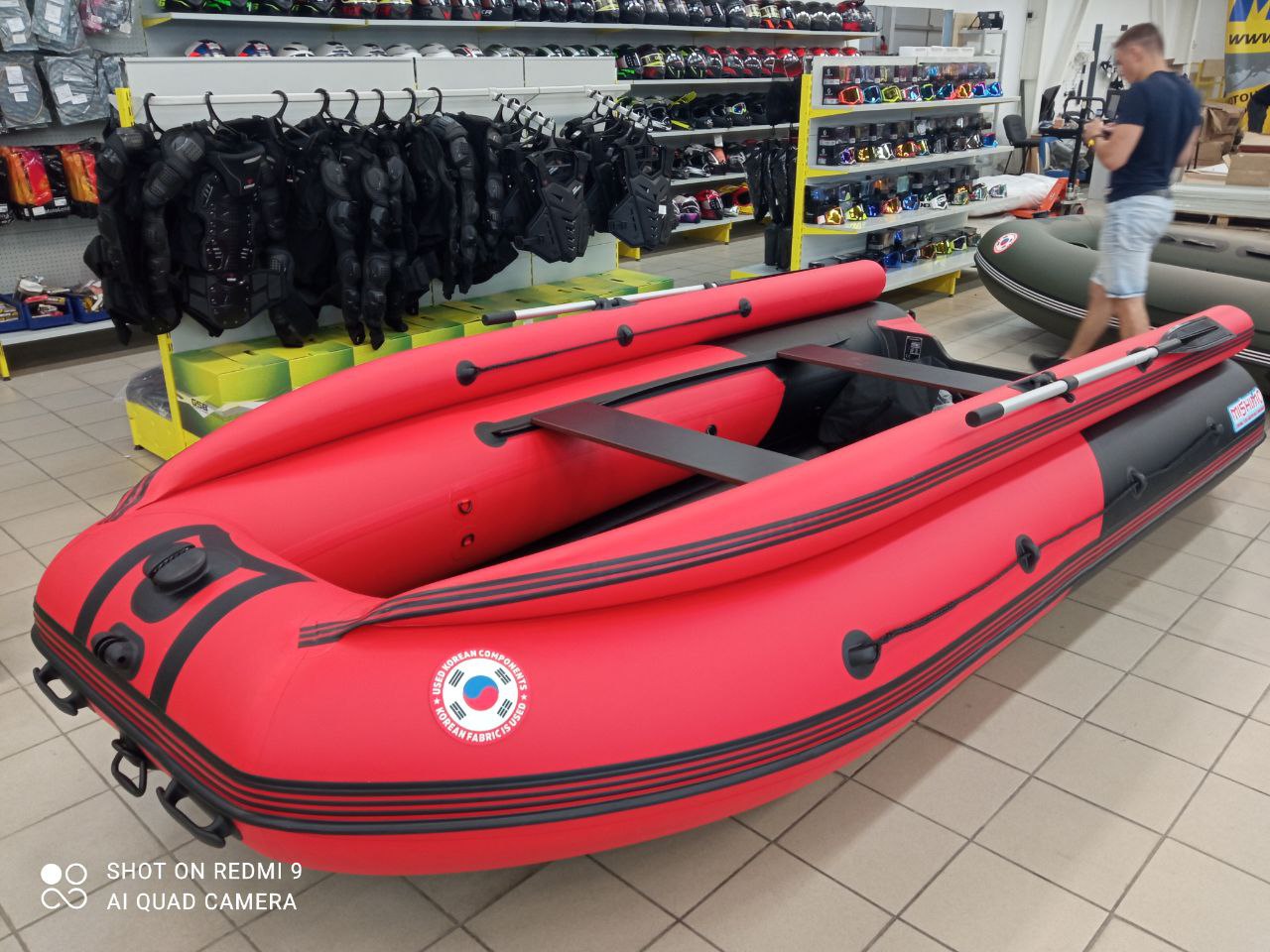 Лодка MISHIMO RIVER FJET PRO 400 под водомет в Кирове