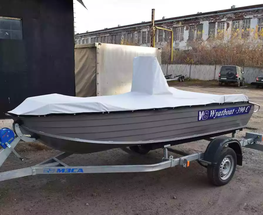 Алюминиевая лодка Wyatboat-390 C в Кирове