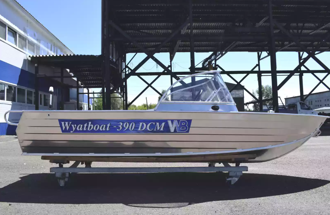 Алюминиевая лодка Wyatboat-390 DCM в Кирове