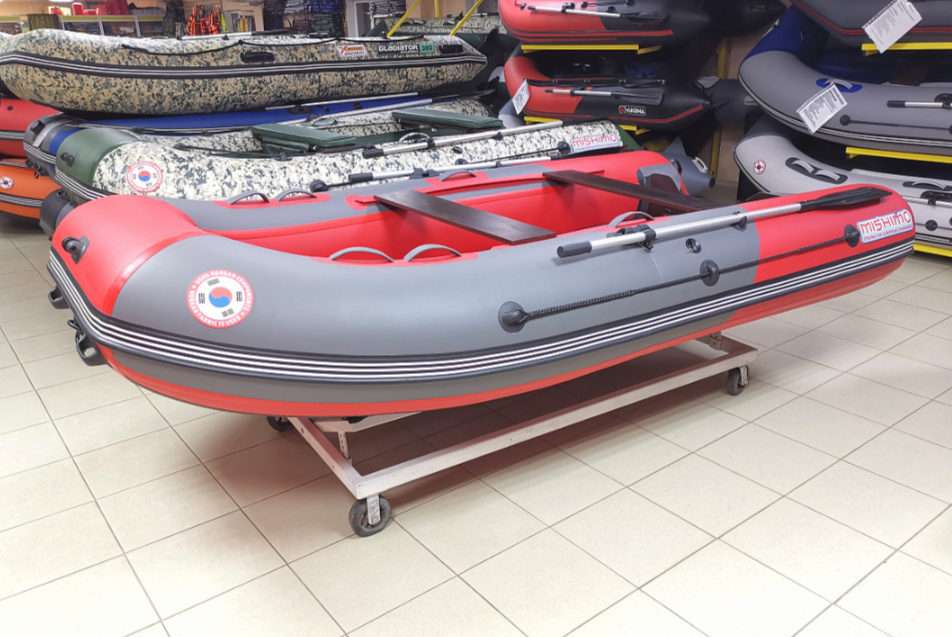 КОМПЛЕКТ Лодка MISHIMO PRO 350 + ЛОДОЧНЫЙ МОТОР MARLIN MP 9.9 (20) AMHS PRO в Кирове