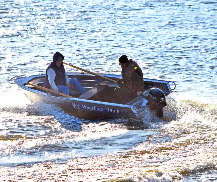 Алюминиевая лодка Wyatboat-390 P в Кирове