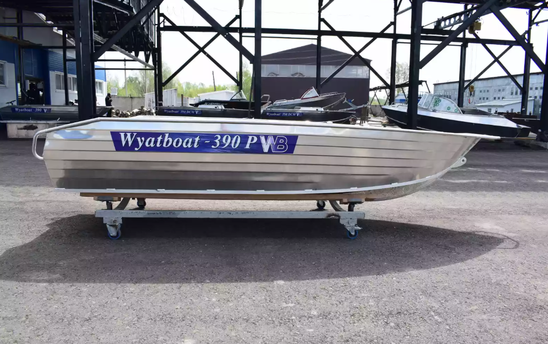 Алюминиевая лодка Wyatboat-390Р Увеличенный борт в Кирове