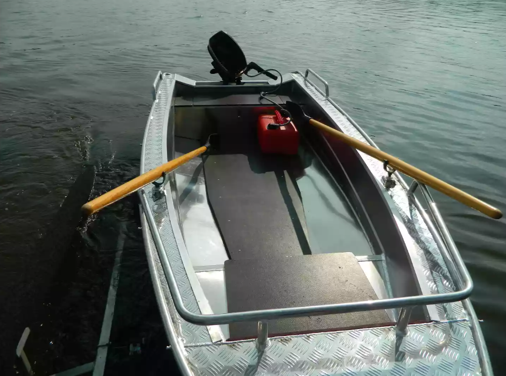 Алюминиевая лодка Wyatboat-390 У в Кирове