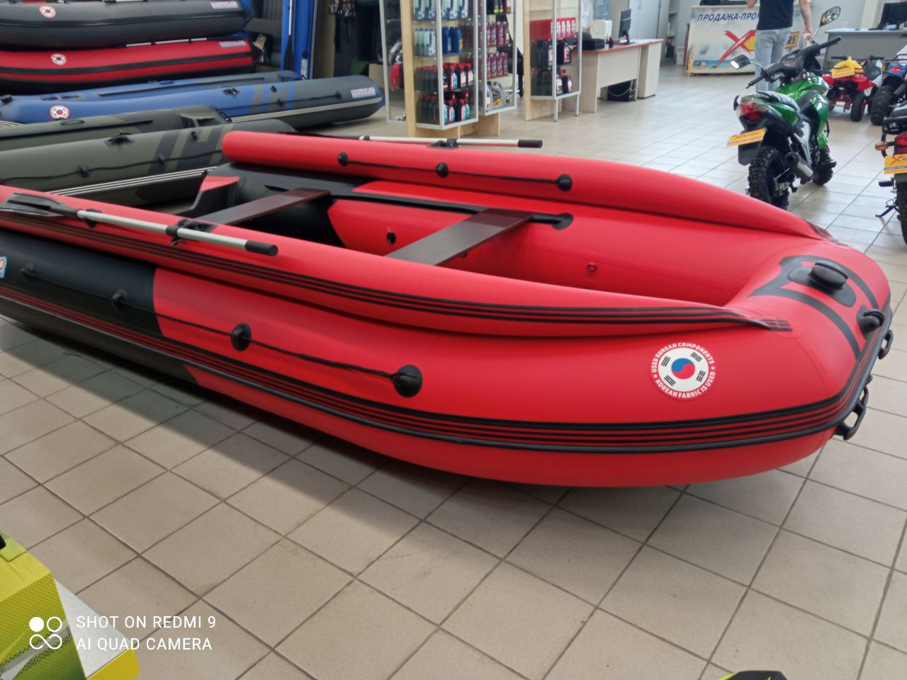 Лодка MISHIMO RIVER FJET PRO 400 под водомет в Кирове