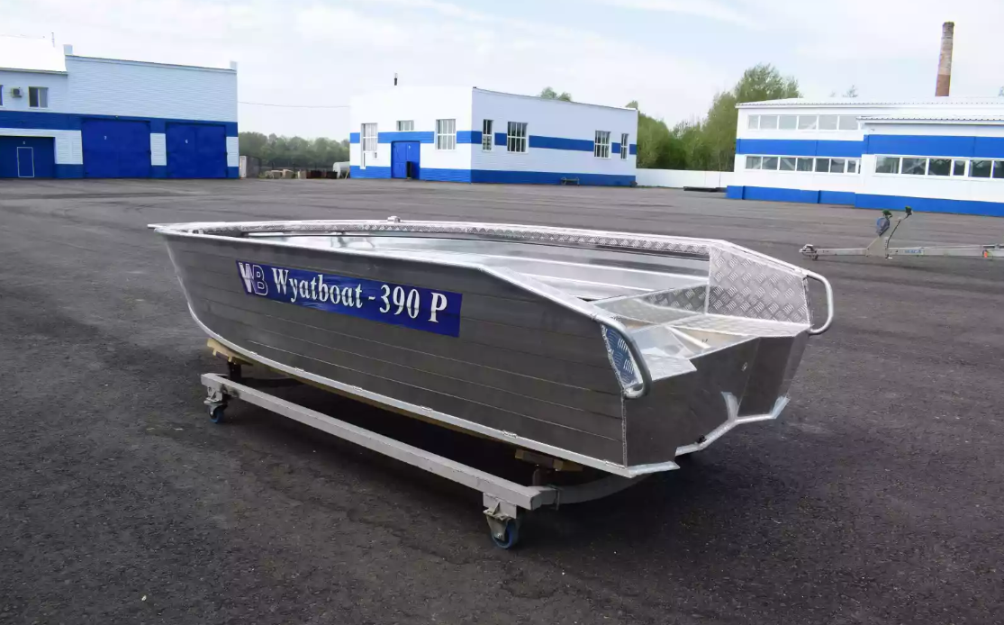 Алюминиевая лодка Wyatboat-390Р Увеличенный борт в Кирове